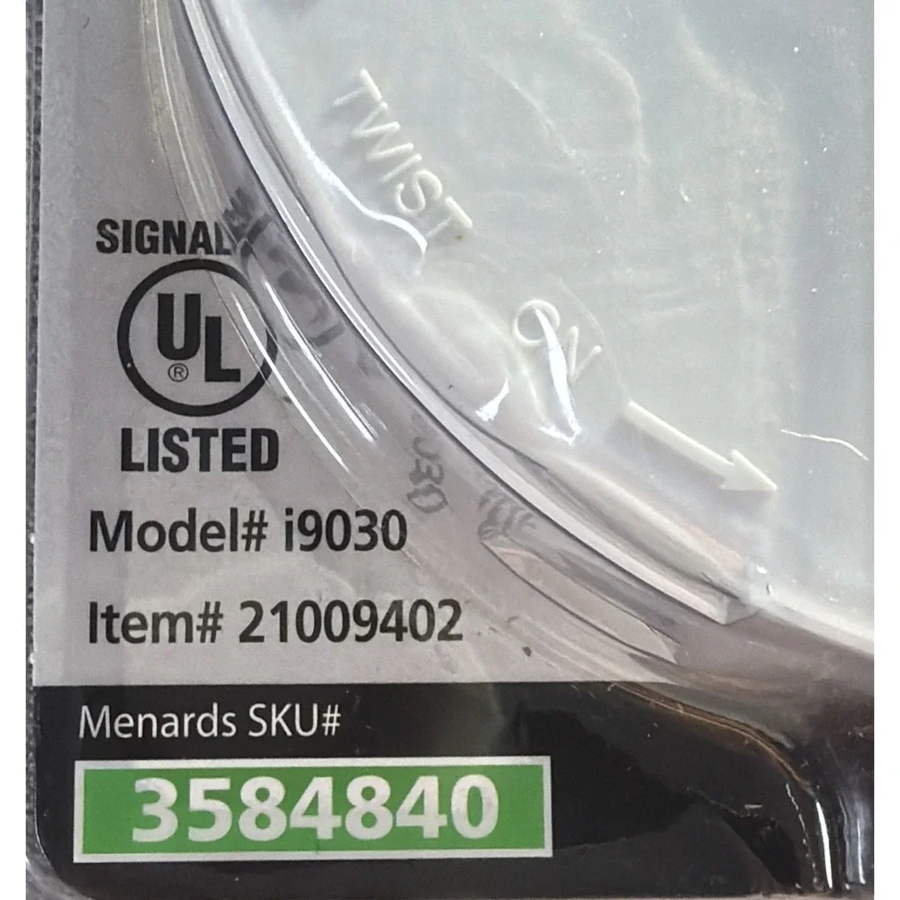 2 Smart Electrician Smoke Alarm 9 Volt Model i9030 Battery Operated New